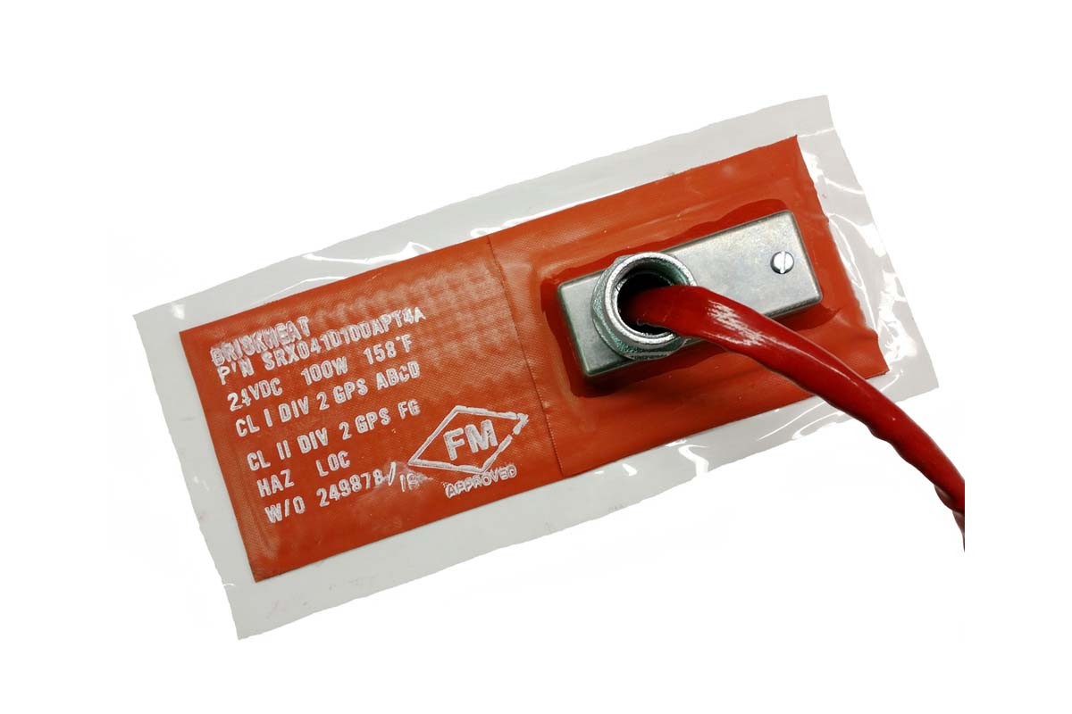Briskheat Hazardous-Area Rated Silicone Rubber Heating Blankets